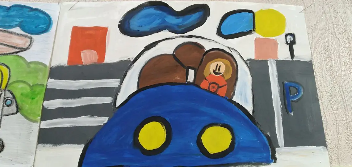 Конкурс детского рисунка "Автомобилист в моей семье"